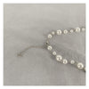 Diamond Cross Pendant Pearl Necklace