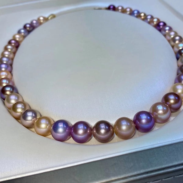 Natural Freshwater Mix Color Pearl Necklace