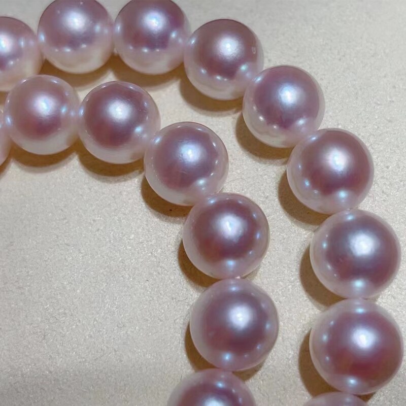 Akoya Sakura Light Pink Pearls Necklace