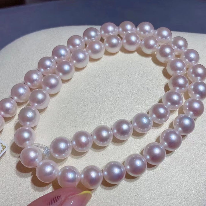 Akoya Sakura Light Pink Pearls Necklace