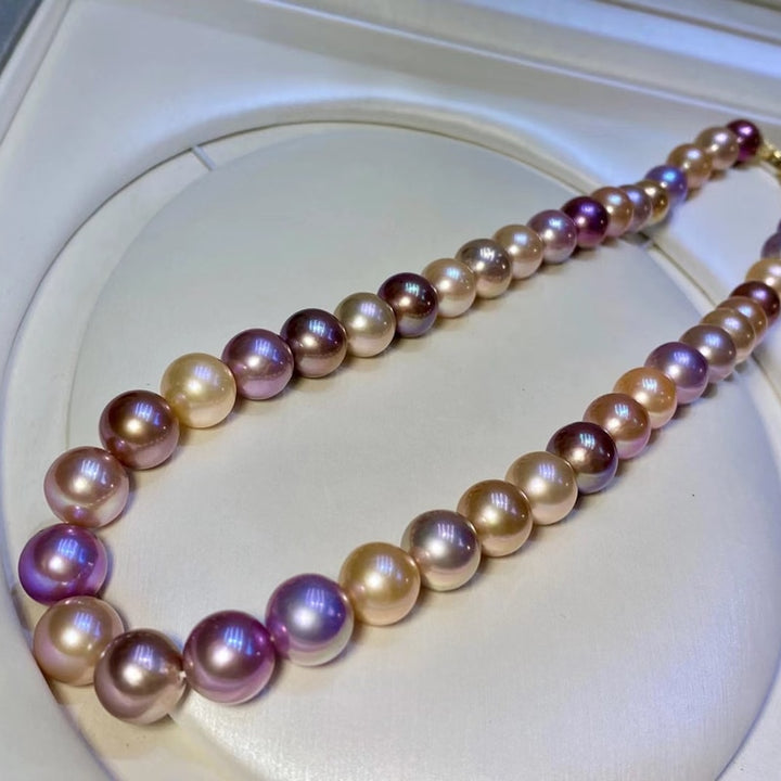 Natural Freshwater Mix Color Pearl Necklace