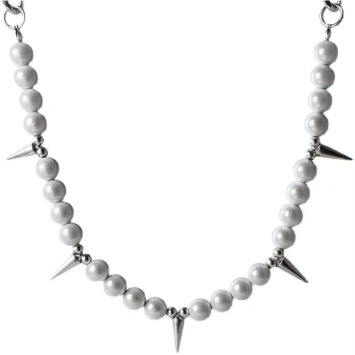 Choker Faux Pearl Necklace