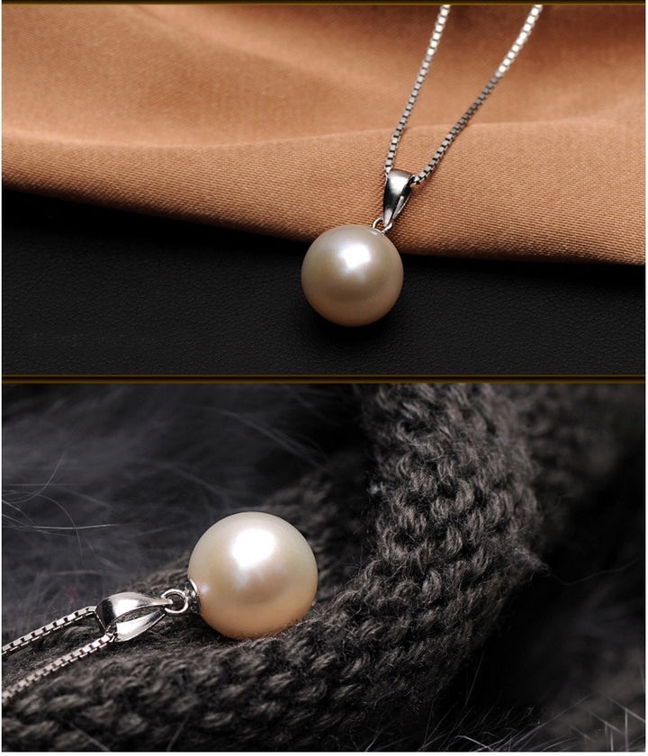 Pearl Chain Pendant Necklace