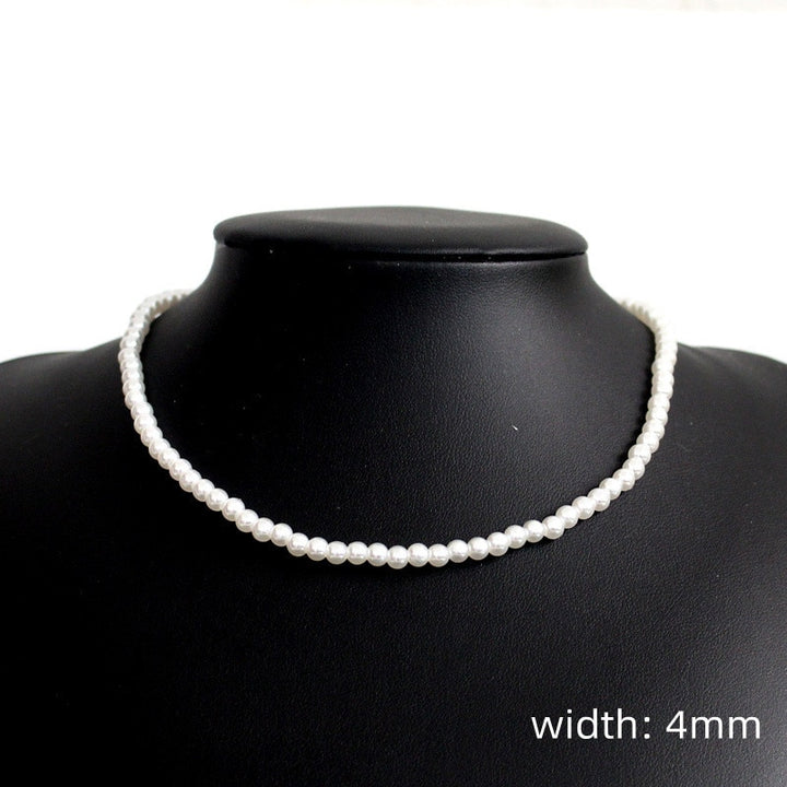 Handmade Pearl Necklace for Men
